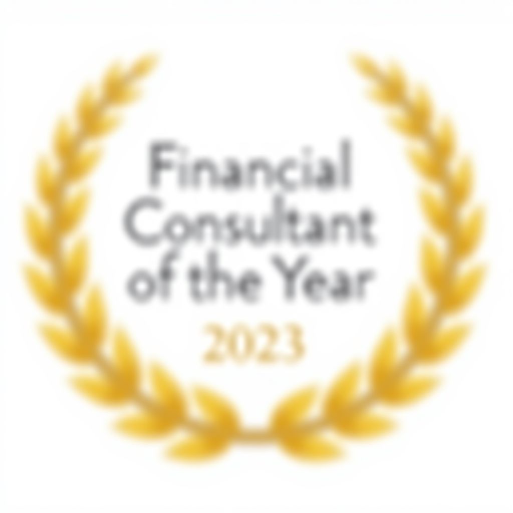 Logo del Premio a la Mejor Consultora Financiera 2023